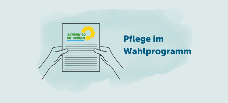 Wahlprogramm der Grünen für die Pflege
